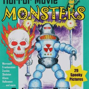 Horror Movie Monsters Colouring Book